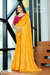 Srishti By Kashvi Dull Moss Brasso Wholesale Daily Wear Saree Suppliers In Mumbai
